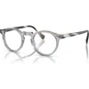 Oliver Peoples 47mm Phantos Optical Glasses In Metallic