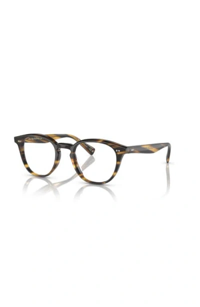 Oliver Peoples 48mm Phantos Optical Glasses In Brown