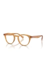 Oliver Peoples 48mm Phantos Optical Glasses In Gold