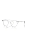 Oliver Peoples 48mm Phantos Optical Glasses In Transparent
