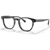Oliver Peoples 48mm Rectangle Optical Glasses In Black