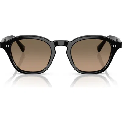 Oliver Peoples Black Eyles Ov5580su Acetate Square Sunglasses In Multi