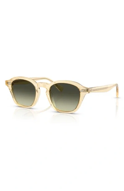 OLIVER PEOPLES OLIVER PEOPLES 48MM SMALL SQUARE SUNGLASSES
