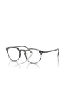 Oliver Peoples 49mm Phantos Optical Glasses In Brown