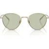 Oliver Peoples 49mm Phantos Sunglasses In Green Grad