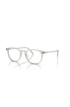Oliver Peoples 52mm Square Optical Glasses In White