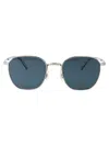 Oliver Peoples 5036 Argento Titanium Sunglasses In Metallic