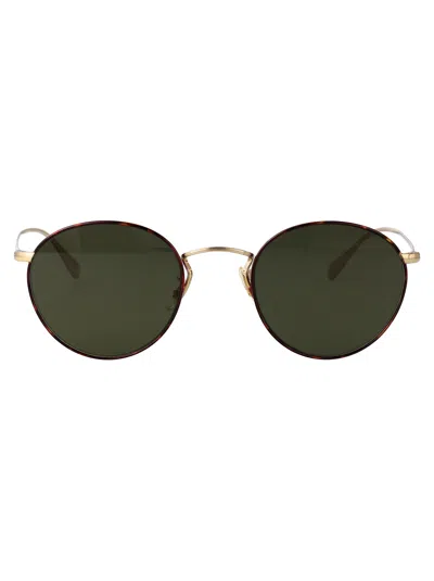 Oliver Peoples 503680 Argento Metal Sunglasses In Gold