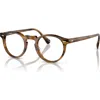 Oliver Peoples 50mm Phantos Optical Glasses In Brown
