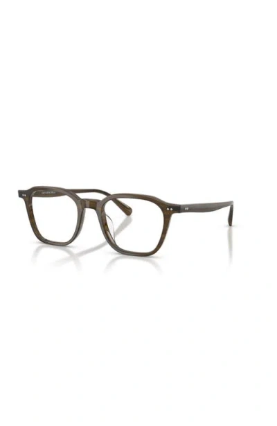 Oliver Peoples 50mm Square Optical Glasses In Pattern