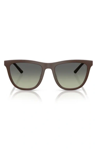 Oliver Peoples 51mm Polarized Pillow Sunglasses In Black