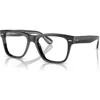 Oliver Peoples 51mm Rectangle Optical Glasses In Gray