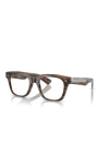 Oliver Peoples 51mm Rectangle Optical Glasses In Brown