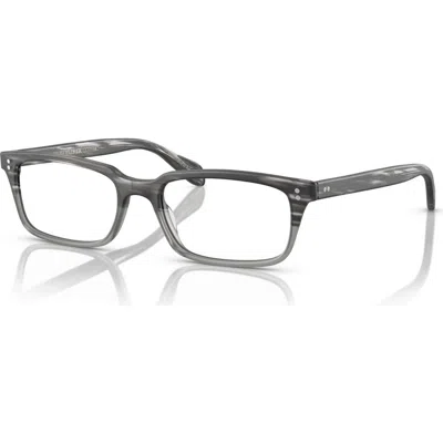 Oliver Peoples 51mm Rectangle Optical Glasses In Neutral