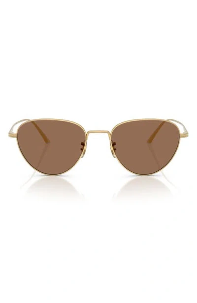 OLIVER PEOPLES OLIVER PEOPLES 52MM CAT EYE SUNGLASSES