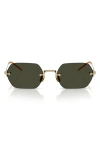 Oliver Peoples 52mm Irregular Sunglasses In Green