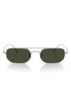 Oliver Peoples X Khaite 1989c Sunglasses In Silver
