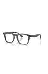 Oliver Peoples 52mm Rectangle Optical Glasses In Black
