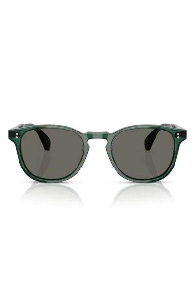 Oliver Peoples 53mm Finley Esq. Sun Phantos Sunglasses In Green