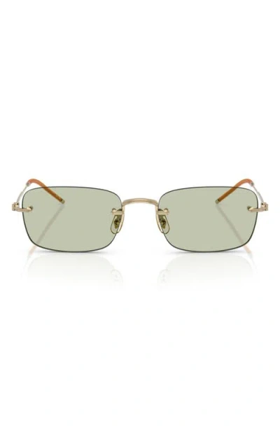 Oliver Peoples 53mm Rectangular Optical Glasses