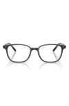 Oliver Peoples 53mm Square Optical Glasses In Purple