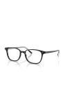 Oliver Peoples 53mm Square Optical Glasses In Black
