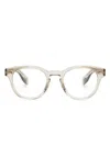 Oliver Peoples N.03 Square-frame Glasses In Grey