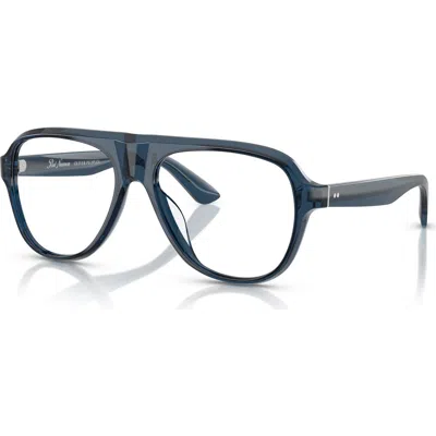 Oliver Peoples 54mm Pilot Optical Glasses In Green