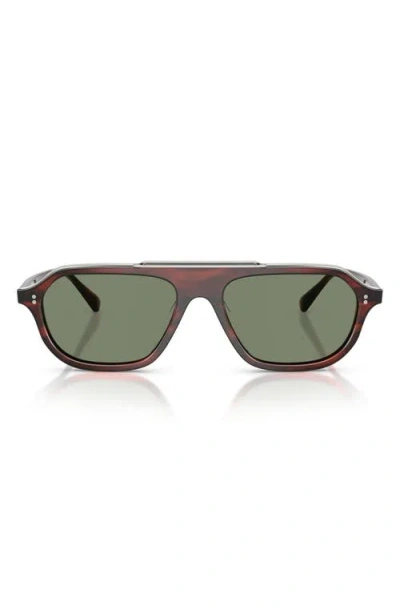 Oliver Peoples 58mm Estin Irregular Sunglasses In Brown