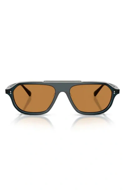 Oliver Peoples 58mm Estin Irregular Sunglasses In Black