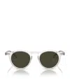 Oliver Peoples Womens Grey Ov5504su Round-frame Acetate Sunglasses