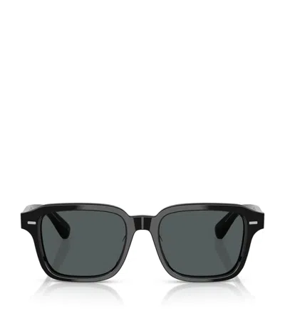 Oliver Peoples Acetate Errisson Sun Sunglasses In Black
