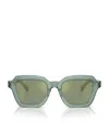 Oliver Peoples Womens Green Ov5526su Kienna Square-frame Acetate Sunglasses In Green