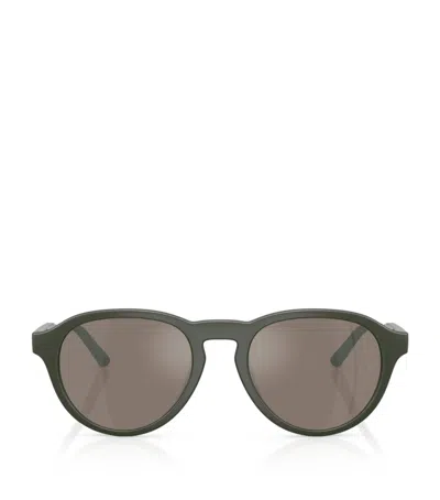 Oliver Peoples Acetate Ov5557su Sunglasses In Green