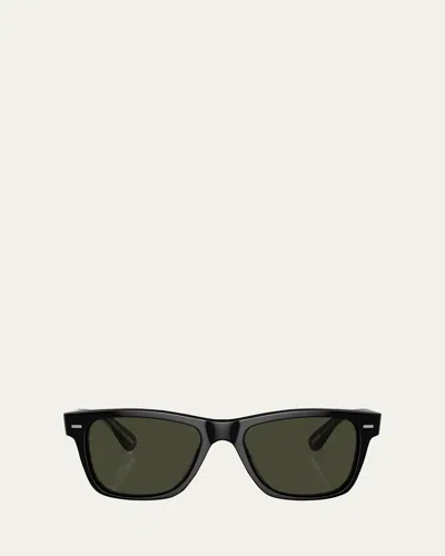 Oliver Peoples Acetate Round Sunglasses