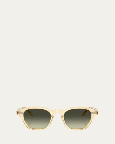 Oliver Peoples Acetate Square Sunglasses In Gradient