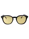 Oliver Peoples 1690 Fumo Merlot Acetate Sunglasses In Black