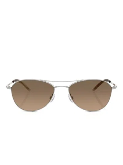 Oliver Peoples Aero Ii Sunglasses In Brown