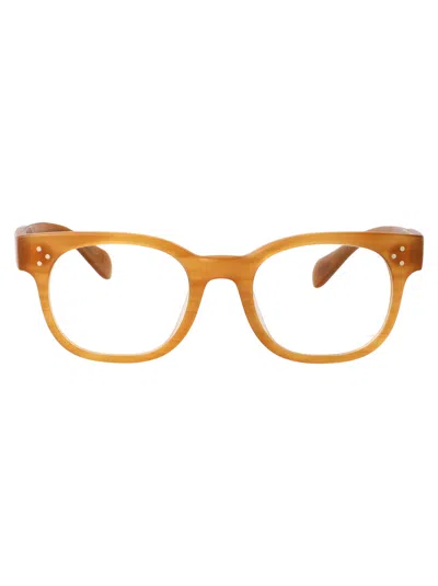 Oliver Peoples Afton Glasses In 1779 Semi-matte Goldwood