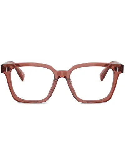 Oliver Peoples Aiona Glasses In Red