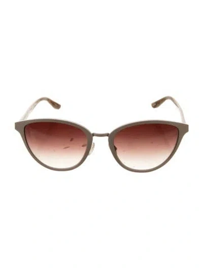 Pre-owned Oliver Peoples Alisha Cat-eye Sunglasses In Neutral