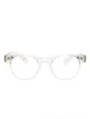 Oliver Peoples Allenby Rectangle-frame Glasses In Neutrals