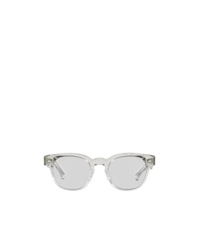 Oliver Peoples Allenby Rectangle-frame Glasses In White