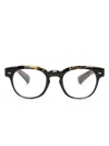 Oliver Peoples Allenby Tortoiseshell-effect Glasses In Black