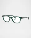 Oliver Peoples Ashton Square Acetate Eyeglasses In Teal
