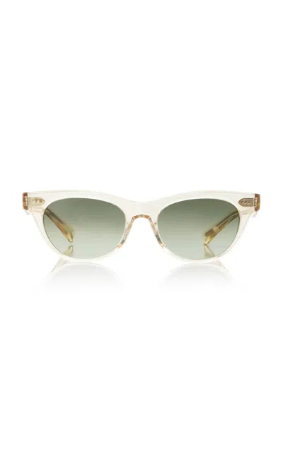 Oliver Peoples Avelin D-frame Acetate Sunglasses In Neutral