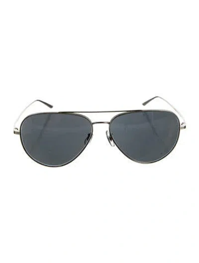Pre-owned Oliver Peoples Aviator Tinted Sunglasses In Multi