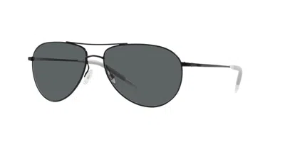 Pre-owned Oliver Peoples Benedict Ov 1002s Matte Black/midnight Express(5062p2) Sunglasses