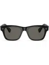 Oliver Peoples Birell Square-frame Sunglasses In Schwarz