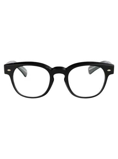 Oliver Peoples Black Acetate Optical Glasses